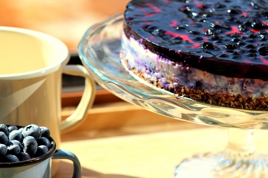 Nostalgická čučoriedková tortisko (Blueberry cake recipe)