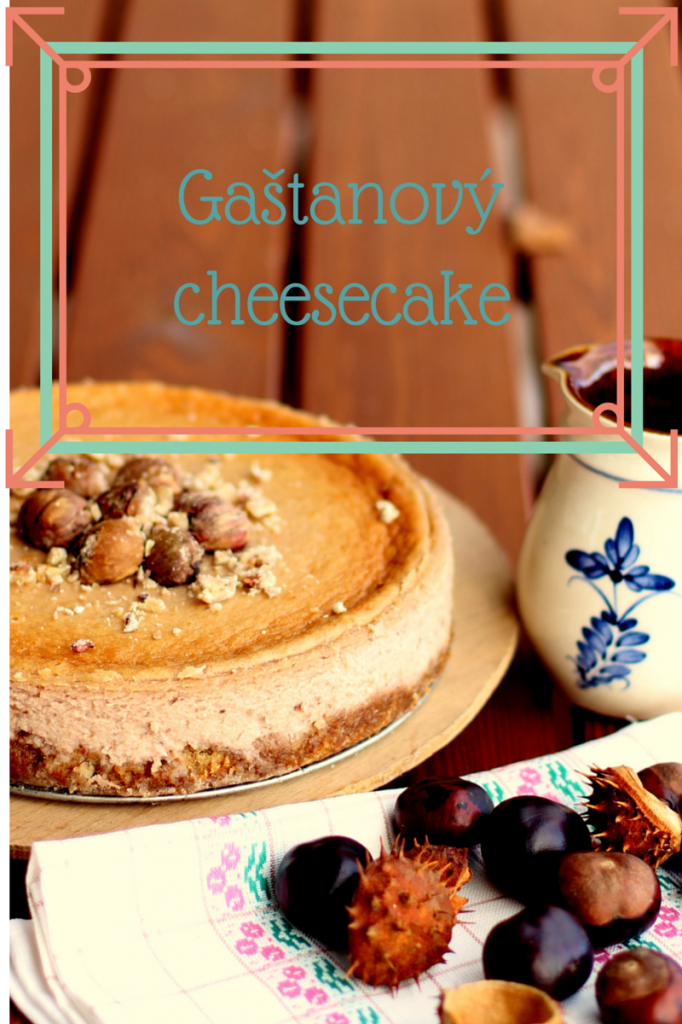 Gaštanový cheesecake