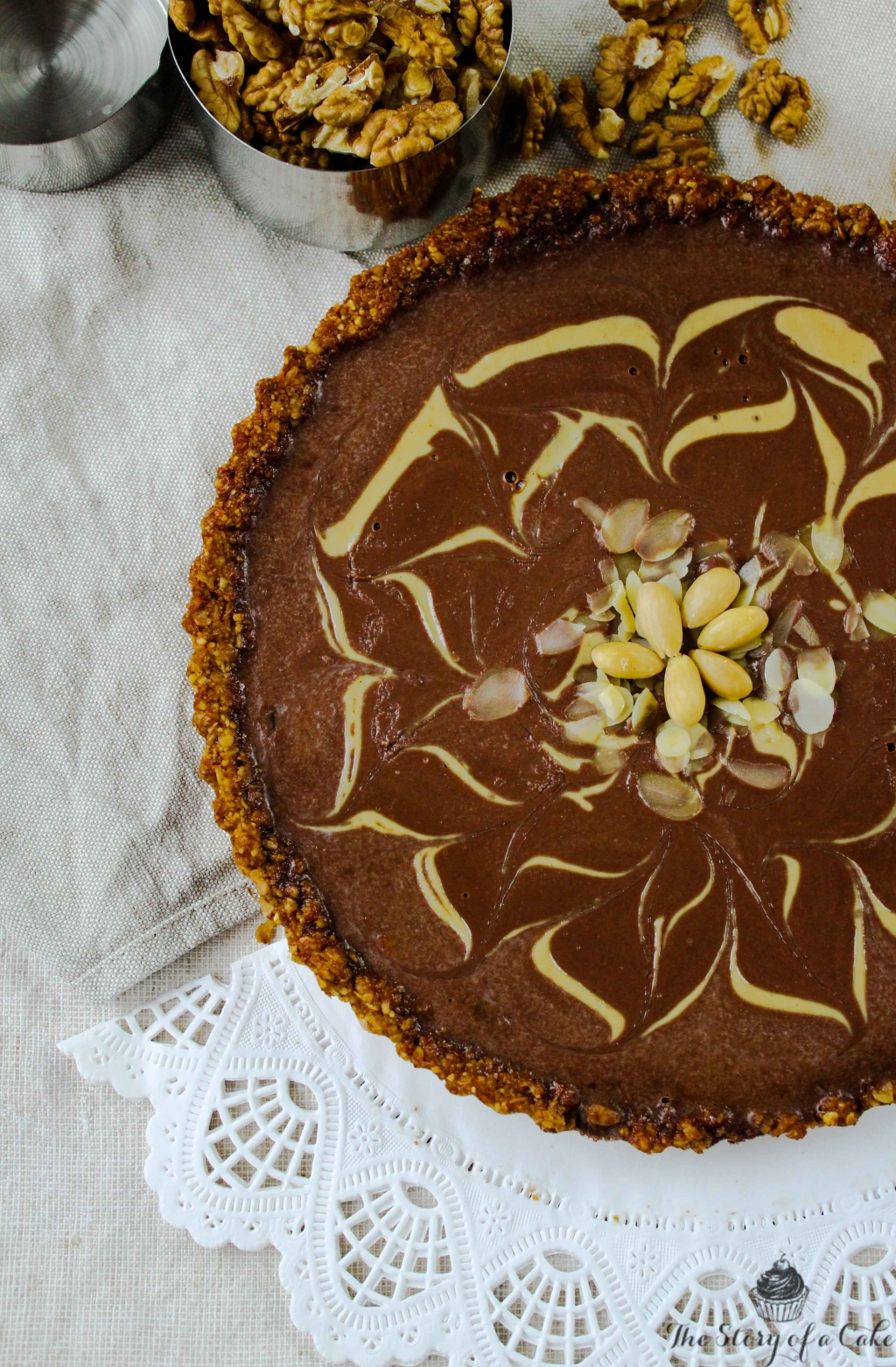 Čokoládová tahini torta (aj vegan alternatíva)