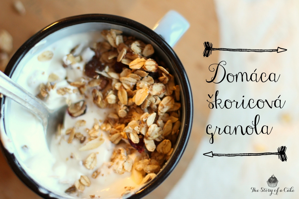 Domáca škoricová granola