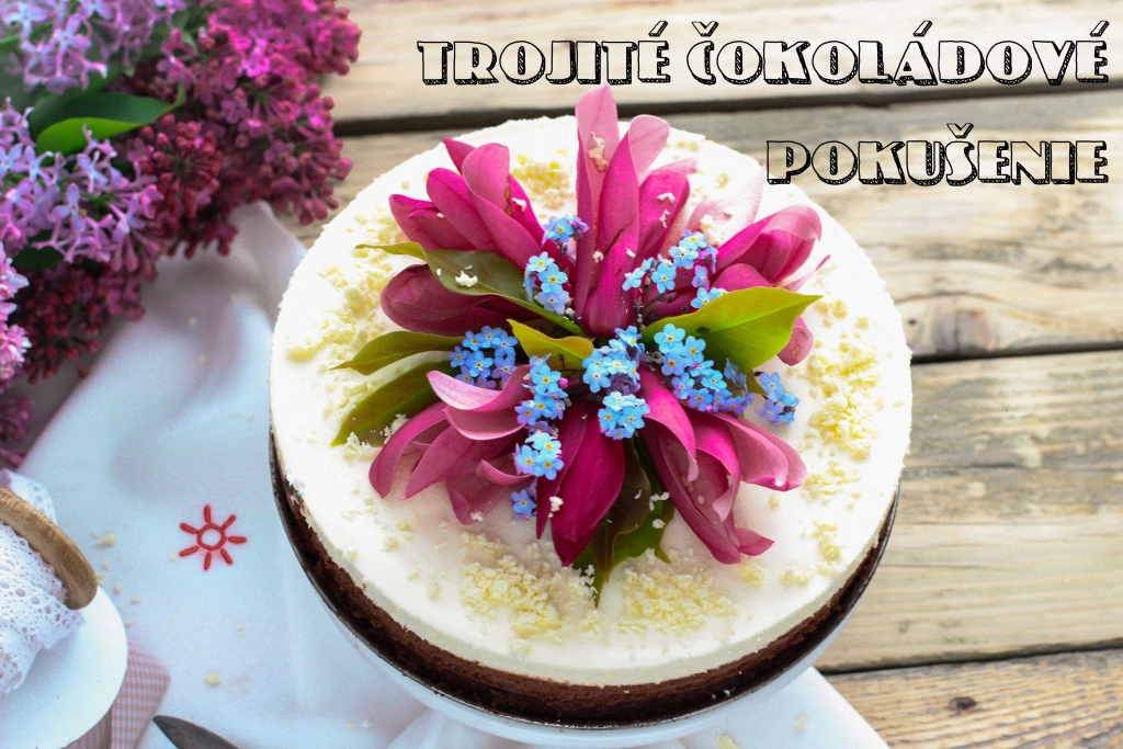 Torta “Trojité čokoládové pokušenie” (bez múky)