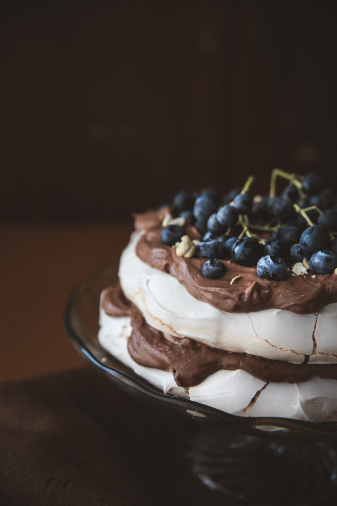 Pavlovovej torta (Pavlova cake)